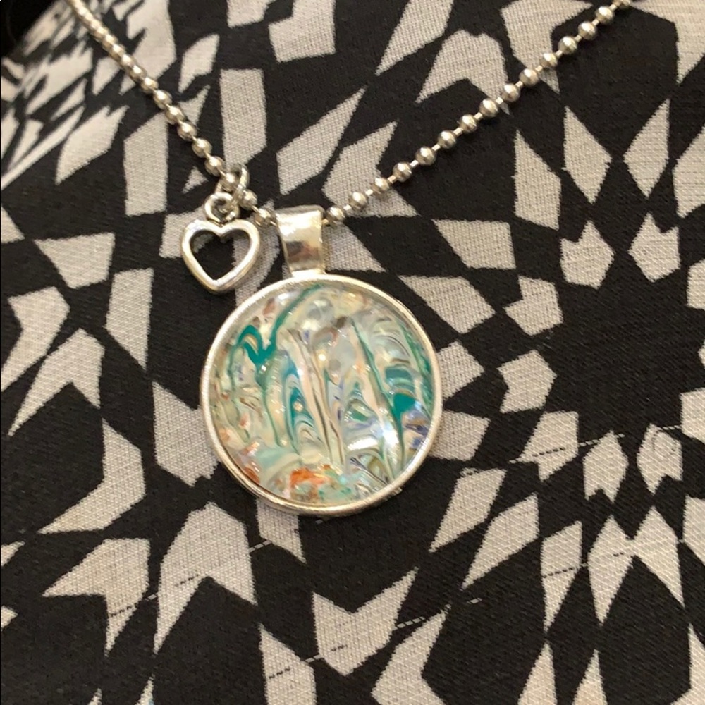 Jewelry handmade, painted, No two are alike💕